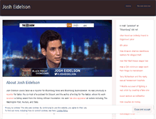 Tablet Screenshot of josheidelson.com